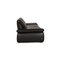 Schwarzes Evento 2-Sitzer Ledersofa Set mit Hocker von Koinor, 2er Set 13