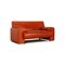 Orange Leather 2-Seat Sofa & Armchair from Machalke Ronda, Set of 2 14