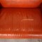 Orange Leather 2-Seat Sofa & Armchair from Machalke Ronda, Set of 2 11
