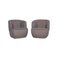 Gray Fabric 384 Armchair Set from Rolf Benz, Set of 2 1