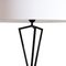 Mid-Century Modern French Black Lacquered Floor Lamp, 1950 3