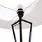 Mid-Century Modern French Black Lacquered Floor Lamp, 1950, Image 6