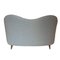 Grey Wool Felt 2-Seat Sofas, Italy, 1950, Set of 2, Image 5