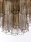 Amber Venini Tronchi Murano Glass & Brass Flush Mount Ceiling Light by J. T. Kalmar, Image 6