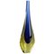 Small Italian Murano Glass Sommerso Single-Stem Vase by Flavio Poli, 1960s 1