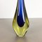 Kleine italienische Sommerso Vase aus Muranoglas von Flavio Poli, 1960er 4