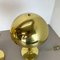 Hollywood Regency Italienische Sputnik Mushroom Messing Tischlampe, 1980er 12