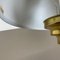 Hollywood Regency Italian Sputnik Mushroom Brass Table Light, 1980s 20