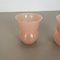 Murano Opalglas Vasen von Gino Cenedese, 1960er, 2er Set 6