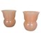 Murano Opaline Glass Vases by Gino Cenedese, 1960s, Set of 2 1