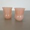 Murano Opaline Glass Vases by Gino Cenedese, 1960s, Set of 2 2