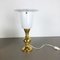 Swedish Golden Glass Table Light by Uno & Östen Kristiansson for Luxus Vittsjö, 1970s 3