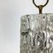 Hollywood Regency Austrian Ice Glass Hanging Light from J. T. Kalmar Lights, 1950s, Image 5