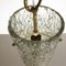 Hollywood Regency Austrian Ice Glass Hanging Light from J. T. Kalmar Lights, 1950s, Image 13