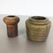 Dutch Ceramic Studio Pottery Vases by Piet Knepper for Mobach, 1970, Set of 2 2