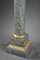 Pedestal corintio grande de mármol y bronce dorado, Imagen 9