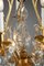 Lampadario in bronzo dorato e pendenti con otto braccia di luci, Immagine 16