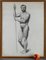 V. Geoffroy, Nude Drawings After a Live Model, 1895, Drawings on Paper, Set of 4 14
