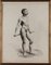 V. Geoffroy, Nude Drawings After a Live Model, 1895, Drawings on Paper, Set of 4 3