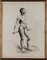 V. Geoffroy, Nude Drawings After a Live Model, 1895, Drawings on Paper, Set of 4, Image 3