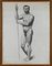 V. Geoffroy, Nude Drawings After a Live Model, 1895, Drawings on Paper, Set of 4 4