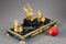 Napoleon III Gilt Bronze and Marble Inkwell 4