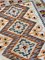 Tapis Kilim Mid-Century Scandinave Tissé à Plat 3