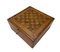 Caja de ajedrez grande cuadrada de madera con incrustaciones, principios del siglo XX, década de 1900, Imagen 10