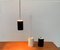 Mid-Century Danish Minimalist Cylinder Metal Pendant Lamps by Eila & John Meiling for Louis Poulsen, Set of 3 18