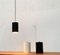 Mid-Century Danish Minimalist Cylinder Metal Pendant Lamps by Eila & John Meiling for Louis Poulsen, Set of 3 5