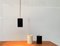 Lampade a sospensione cilindriche Mid-Century minimaliste in metallo di Eila & John Meiling per Louis Poulsen, Danimarca, set di 3, Immagine 12