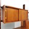 Vintage Mid-Century Teak Double Face Free Standing Bookshelf Library Room Divider by Ico Parisi, 1950s, Image 7