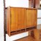 Vintage Mid-Century Teak Double Face Free Standing Bookshelf Library Room Divider by Ico Parisi, 1950s 6