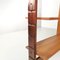 Vintage Mid-Century Teak Double Face Free Standing Bookshelf Library Room Divider by Ico Parisi, 1950s 9
