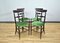 Walnut Campanino Dining Chairs by Giuseppe Gaetano Descalzi for Fratelli Levaggi, 1950s, Set of 4 2
