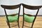 Walnut Campanino Dining Chairs by Giuseppe Gaetano Descalzi for Fratelli Levaggi, 1950s, Set of 4 7