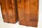 Art Deco Burr Walnut Bedside Cabinets, 1930s, Set of 2 5