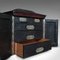Antique English Victorian Leather Correspondence Box Cabinet from Houghton & Gunn, Image 10