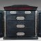 Antique English Victorian Leather Correspondence Box Cabinet from Houghton & Gunn 9