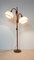 Lámpara de pie doble de teca de Domus, Denmark, años 70, Imagen 10