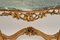 Antique French Giltwood Marble Top Console Table, Image 8