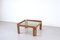Mid-Century Italian Walnut and Smoked Glass Coffee Table by Tobia & Afra Scarpa, Image 1