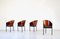 Italienische Costes Esszimmerstühle aus emailliertem Stahl & Schichtholz von Philippe Starck für Driade, 1980er, 4er Set 11
