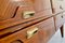 Italian Walnut, Carrara Marble & Brass Sideboard, 1960s, Image 9