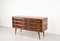 Italian Walnut & Brass Sideboard, 1960s, Image 12