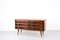 Italian Walnut & Brass Sideboard, 1960s, Image 1