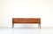 Italienisches Mid-Century Sideboard aus Nussholz, Carrara Marmor & Messing, 1960er 6