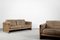 Vintage Scandinavian Mid-Century Modern Leather and Oak Sofa, 1970s, Image 15