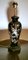 French Black Hand Painted Polished Porcelain Lamp, Image 3