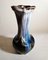 Französische Vintage Vasen aus buntem Steingut, 2er Set 4